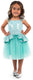 Little adventures - teal tutu jurk – maat l (110-122)