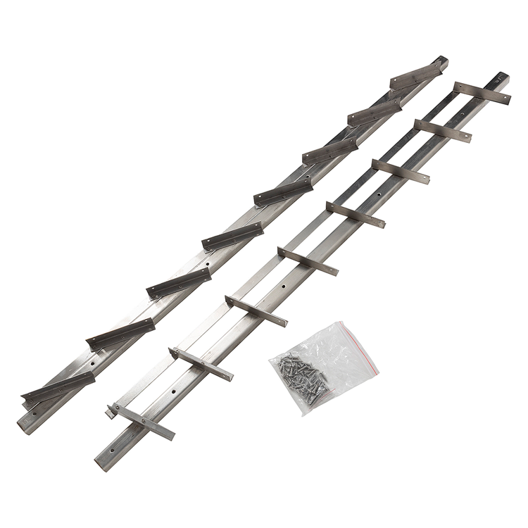 Load image into Gallery viewer, Mack 1074592 - multiflex shutters 96 cm rvs | 2 stuks

