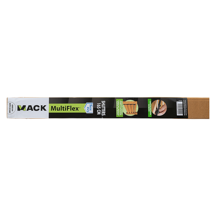 Load image into Gallery viewer, Mack 1074597 - multiflex shutters 165 cm rvs wit gecoat | 2 stuks
