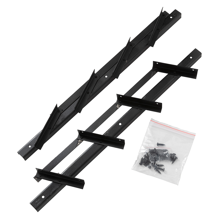 Load image into Gallery viewer, Mack 1074599 - multiflex shutters 50 cm rvs zwart txt gecoat | 2 stuks
