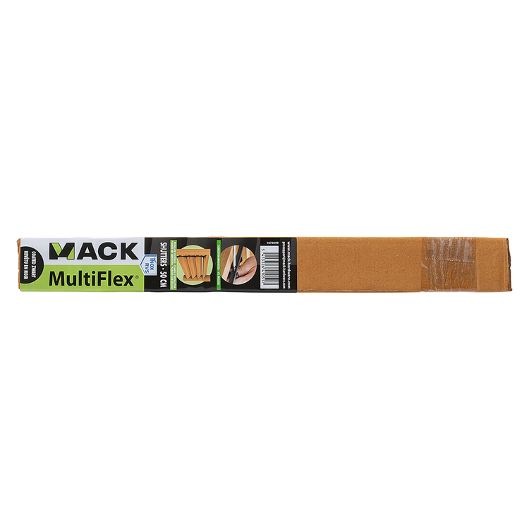 Load image into Gallery viewer, Mack 1074599 - multiflex shutters 50 cm rvs zwart txt gecoat | 2 stuks
