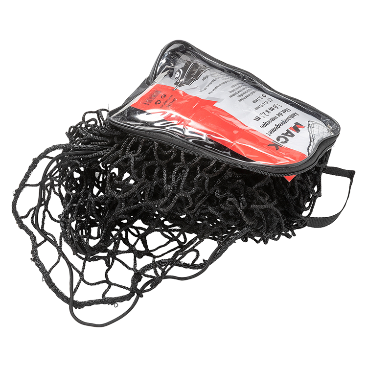 Load image into Gallery viewer, Mack 1072138 - aanhangwagennet zwart 1,6 x 2,5m | 3 stuks
