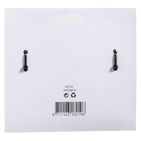 Mack 1072141 - 4 hoekbeschermers spanband 50mm rubber zwart | 5 stuks