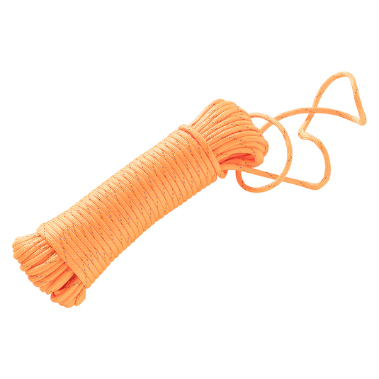 Mack 1072113 - paracord oranje reflecterend 4mm 15m | 5 stuks