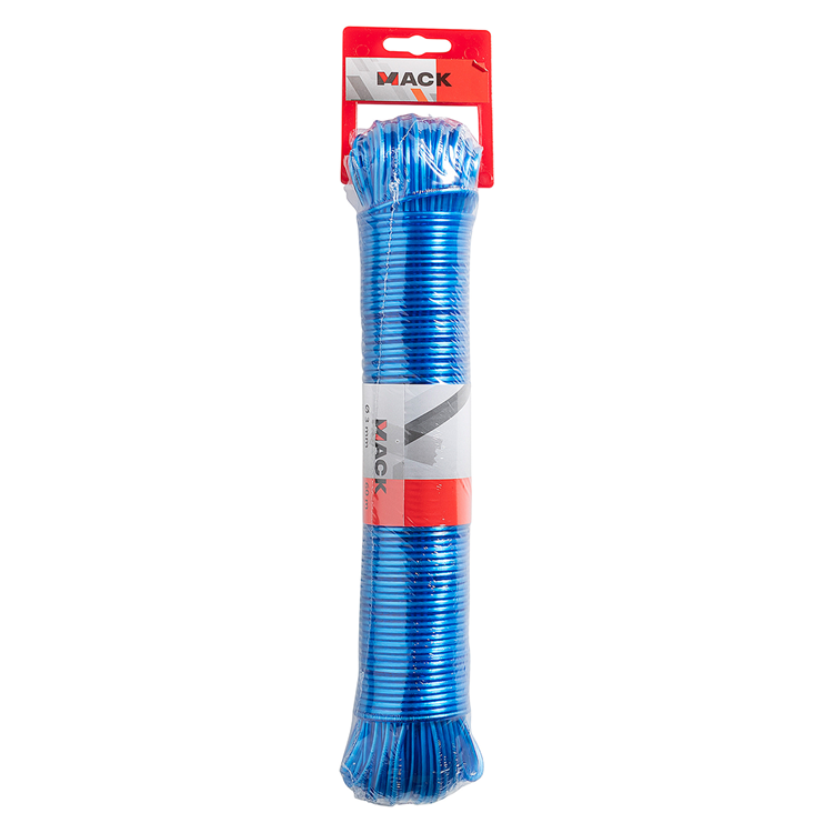 Load image into Gallery viewer, Mack 1072123 - waslijndraad pp blauw streng 3mm 60m | 5 stuks
