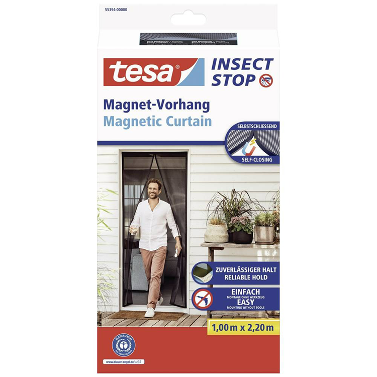 Load image into Gallery viewer, Tesa 1074287 - is magnetic curtain anthracit | 1 stuks
