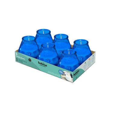 Bolsius professional twilight blauw ø99x104 mm 70 uur (6 stuks)