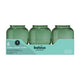 Bolsius professional relight houder olijfgroen sphere ø74x87 mm (6 stuks)