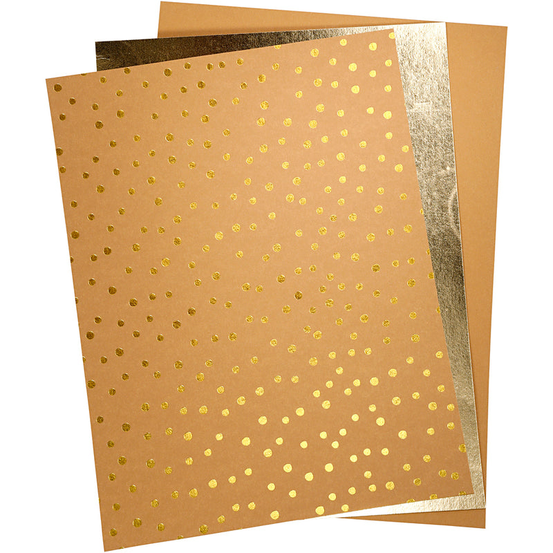 Load image into Gallery viewer, Https: www.cchobby.nl faux-leather-papier-vel-21x27-5-21x28-5-21x29-5-cm-dikte-0-55-mm-unikleurig-met-folie-bedrukt-3-vel-1-doos
