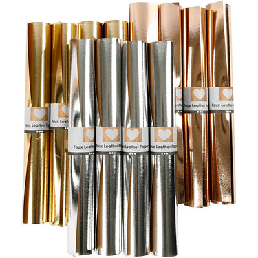 Http: www.cchobby.nl faux-leather-papier-b-49-cm-dikte-0-55-mm-unikleurig-met-folie-goud-roze-goud-zilver-12x1-m-1-doos