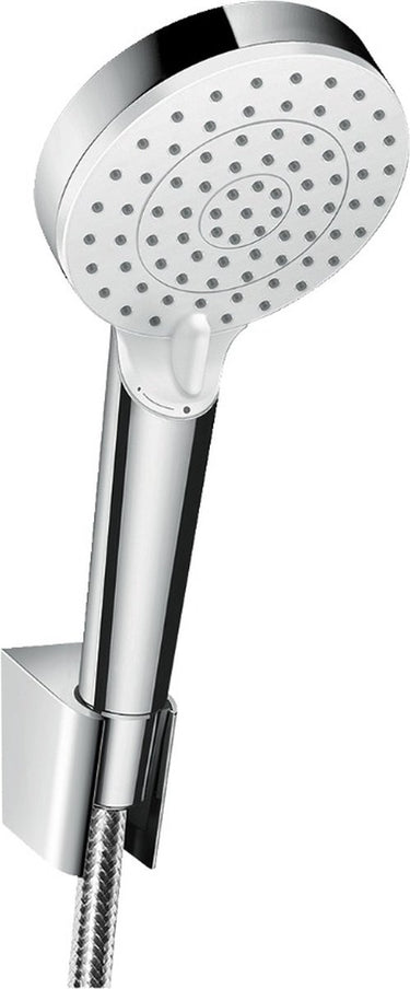 Hansgrohe crometta vario porter doucheset ecosmart met slang 125cm wit chroom
