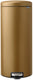 Brabantia newicon prullenbak - 30 liter - warm brass