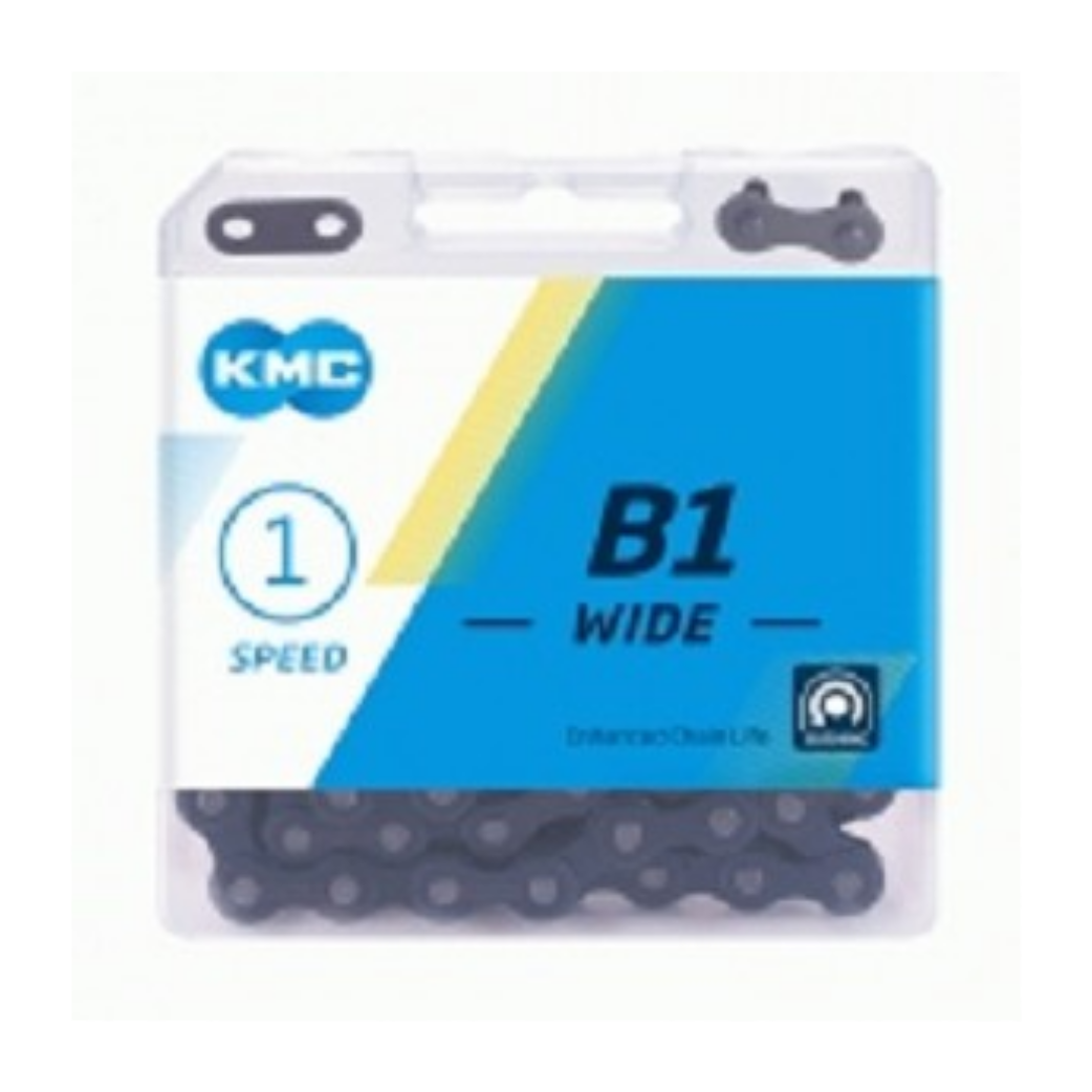 chain B1 wide 1/2 x 1/8 inch 112S single speed black