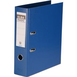 Ordner elba rado plast a4 pvc (polyvinylchloride) blauw 2-rings 1 stuk