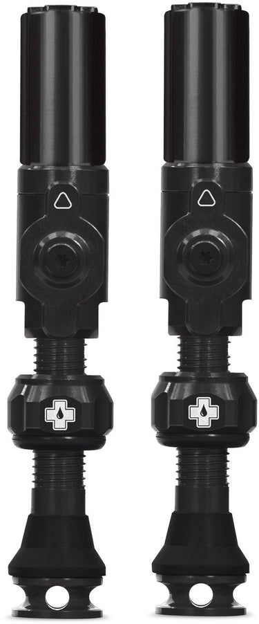 Muc-off tubeless ventiel big bore hybrid medium black auto schräder ventiel 35mm