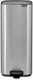 Brabantia bo pedaalemmer - 30 liter - matt steel fingerprint proof