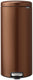 Brabantia newicon prullenbak - 30 liter - warm bronze