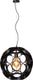 Lucide hannelore - hanglamp - ø 40 cm - 1xe27 - zwart