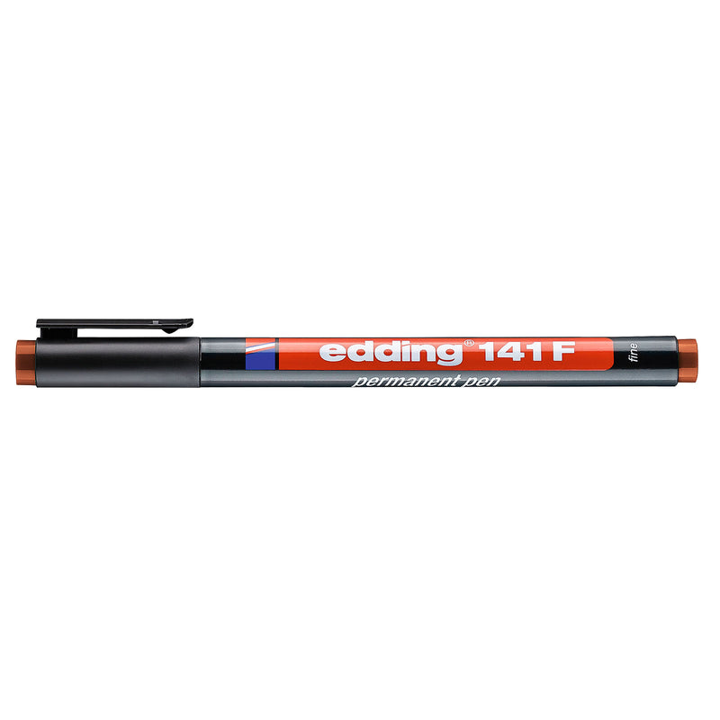 Load image into Gallery viewer, Edding 141f • permanent pen 0.6mm bruin
