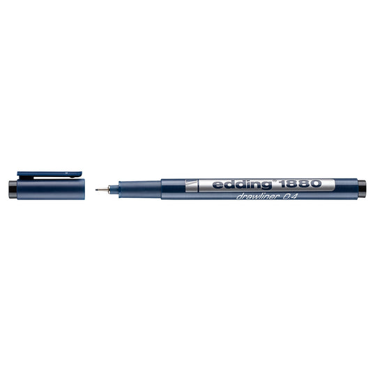 Edding 1880 • precisie fineliner 0.45mm zwart