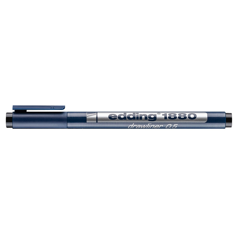 Load image into Gallery viewer, Edding 1880 • precisie fineliner 0.5mm zwart
