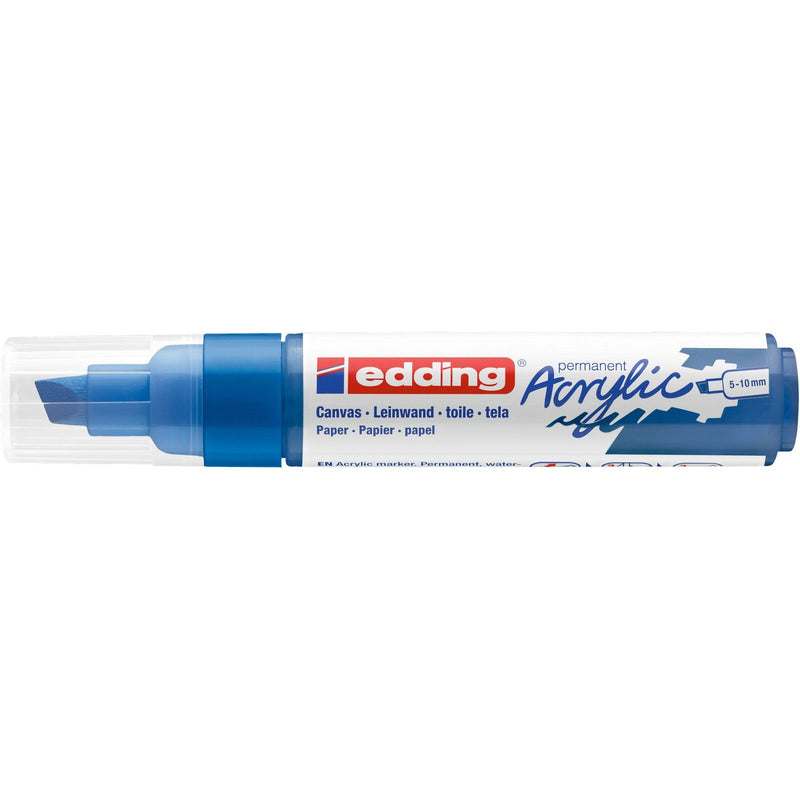 Load image into Gallery viewer, Edding 5000 • acrylmarker breed gentiaanblauw
