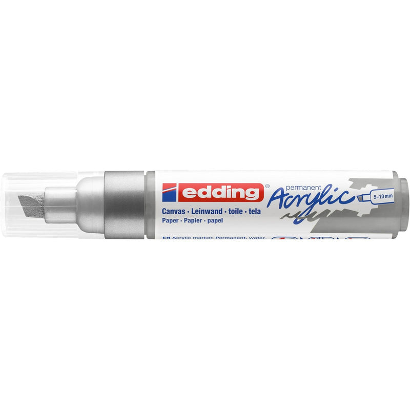 Load image into Gallery viewer, Edding 5000 • acrylmarker breed zilver

