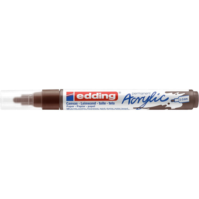 Load image into Gallery viewer, Edding 5000 • acrylmarker medium chocoladebruin
