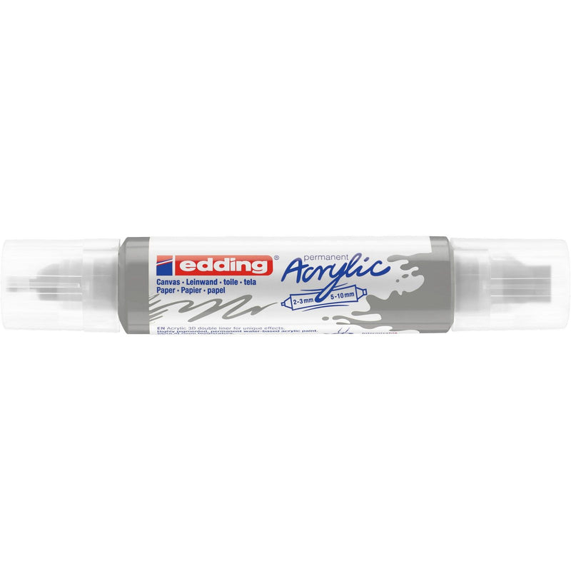 Load image into Gallery viewer, Edding 5000 • acrylic 3d doubleliner zilver
