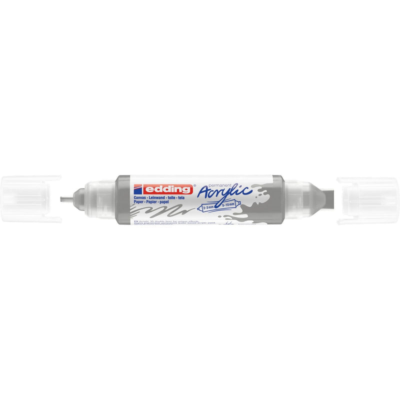 Load image into Gallery viewer, Edding 5000 • acrylic 3d doubleliner zilver
