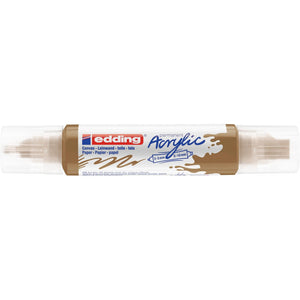 Edding 5000 • acrylic 3d doubleliner rijkgoud
