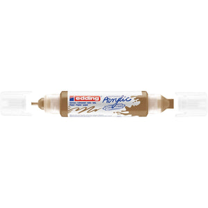 Edding 5000 • acrylic 3d doubleliner rijkgoud