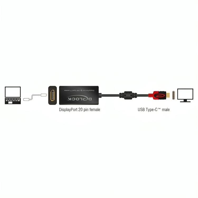 Load image into Gallery viewer, Usb c naar displayport adapter

