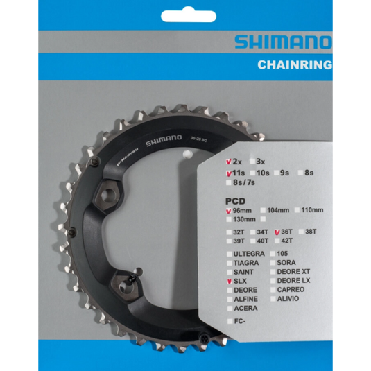 Shimano kettingblad SLX 11V 36T Y1VG98020 M7000-2