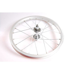 Voorwiel 16 x 1.75 aluminium - zilver