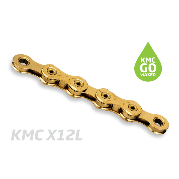 Load image into Gallery viewer, Kmc x12l tin gold chain 12 compartments 126gl wax

