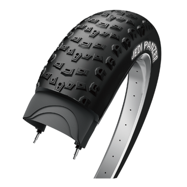 Edge buitenband jedi fatbike 20 x 4.00 100-406 - zwart
