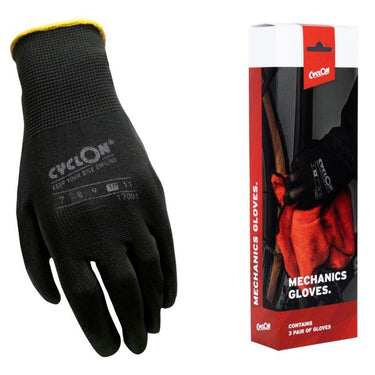 Cyclon montagehandschoenen m10 - geel (20 paar)