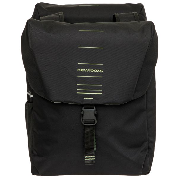 Load image into Gallery viewer, Newlooxs tas new looxs vigo dubbel | zwart groen | 40l
