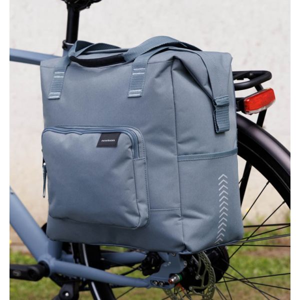 Load image into Gallery viewer, Newlooxs tas new looxs tulum camella enkel | grijs groen| 26l
