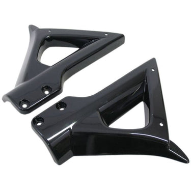 Edge voorspatbord beugelset peugeot vivacity tot bj.2008 zwart metallic