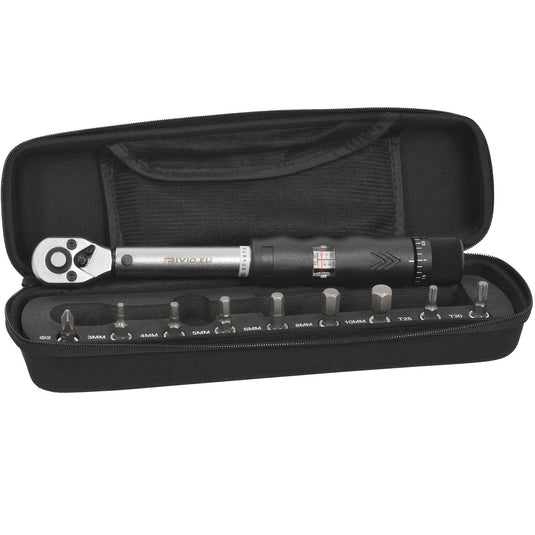 Trivio - fietsgereedschap momentsleutel set 2-14nm 1 4 + bitset
