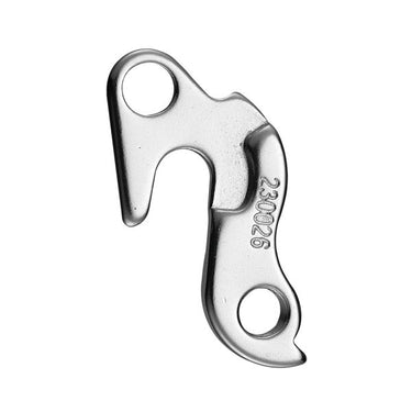 derailleurhanger GH-068 63,8 mm zilver