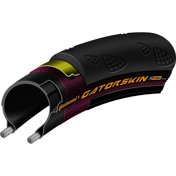 Load image into Gallery viewer, PolyX Breaker Fietsband - 28x1.00, Zwart, 310g, 120TPI, 25-622
