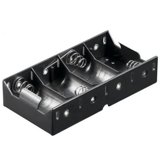 4x d batterij houder