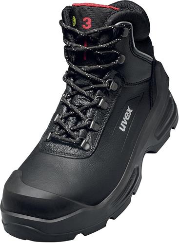 Uvex werkschoen quatro pro 6879 s3 hoog zwart mt41