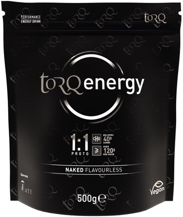 Torq 1:1 energy drink naked 500g pouch