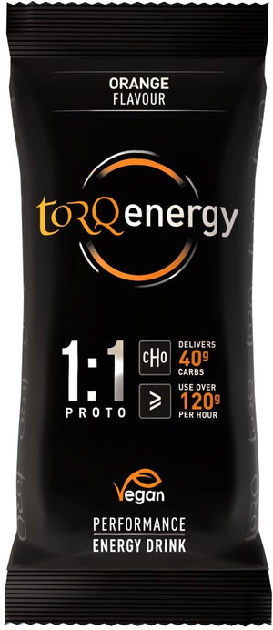Torq 1:1 energy drink orange pouch (box 12)