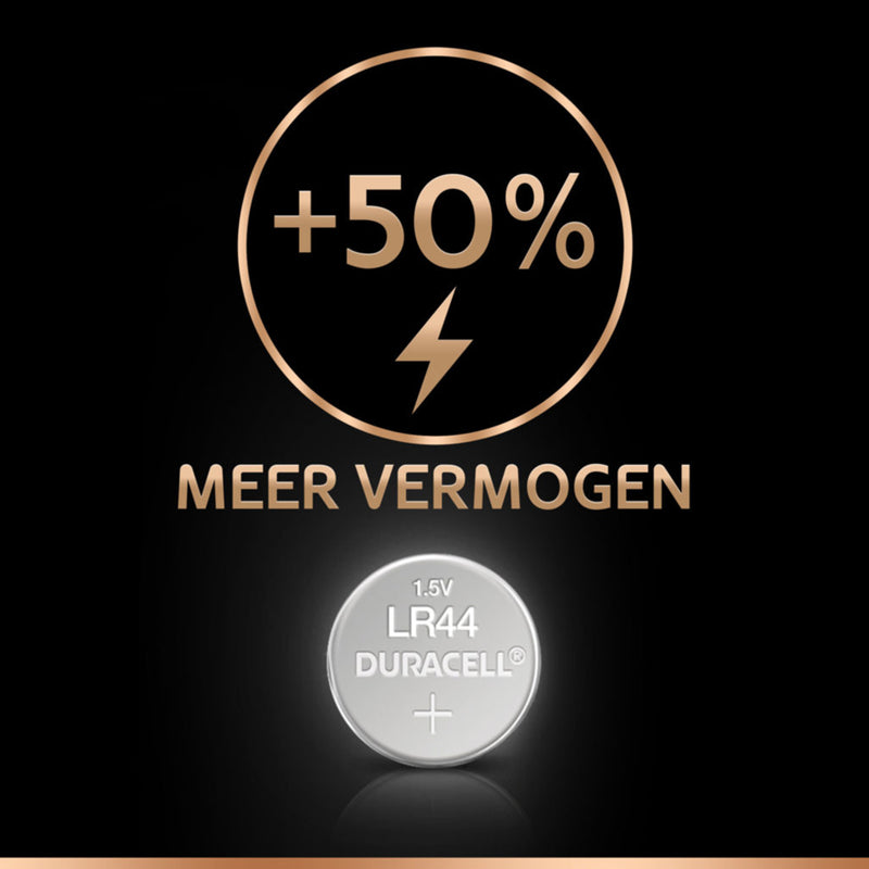 Load image into Gallery viewer, Duracell knoopcel batterij - lr44 - 4 batterijen
