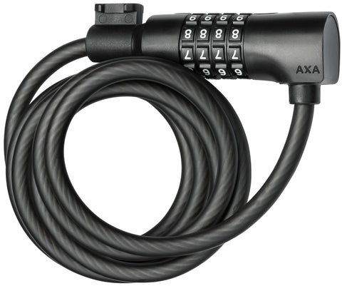 cable lock Resolute C8-180 - Ø8 mm / 1800 mm black